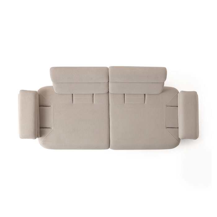 Atelier Del Sofa Bonjo Silver - Beige